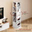 169cm H x 39.5cm W Aluminium Alloy, Iron Bookcase