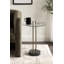 Table d'appoint ronde en verre et marbre-119048299