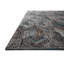 Tapis bleu / orange en polyester fabriqué à la main Emilianna-833348612