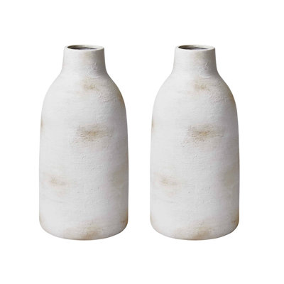 12"H Ceramic Tabletop Vase (Set of 2)