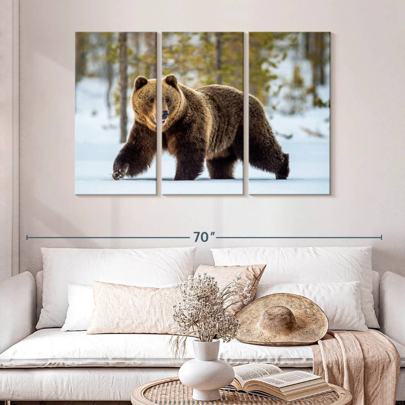 Grizzly Brampt adulte, H 32 po x l 50 po