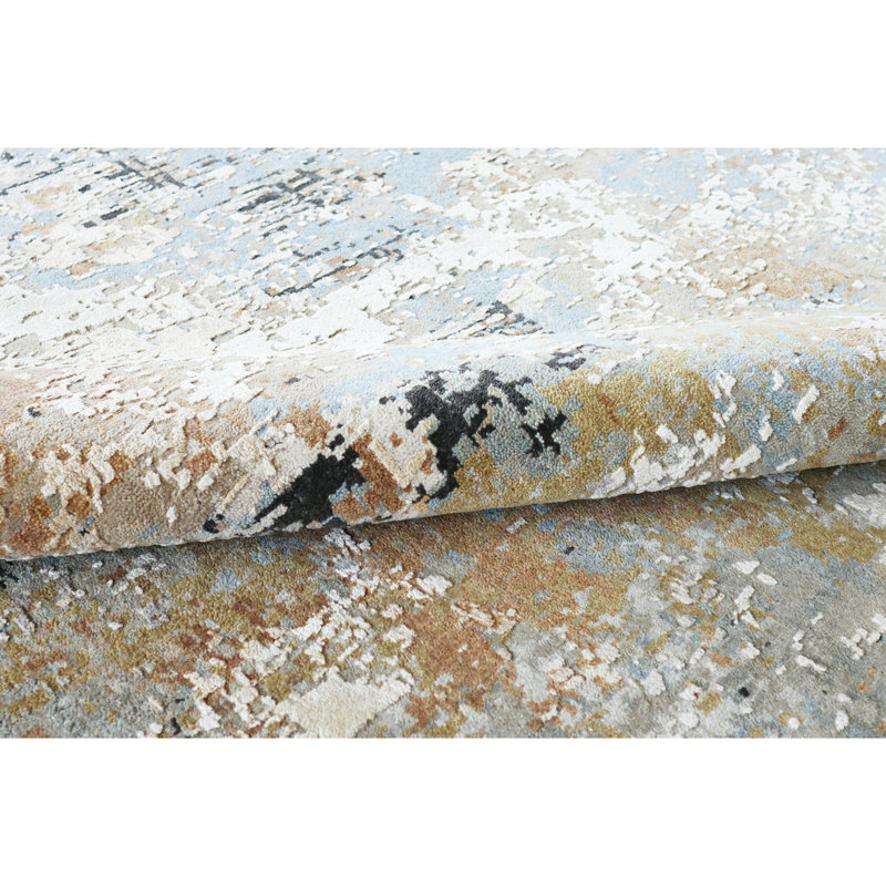 Abstract Area Rug, Rectangle 2' x 6'
