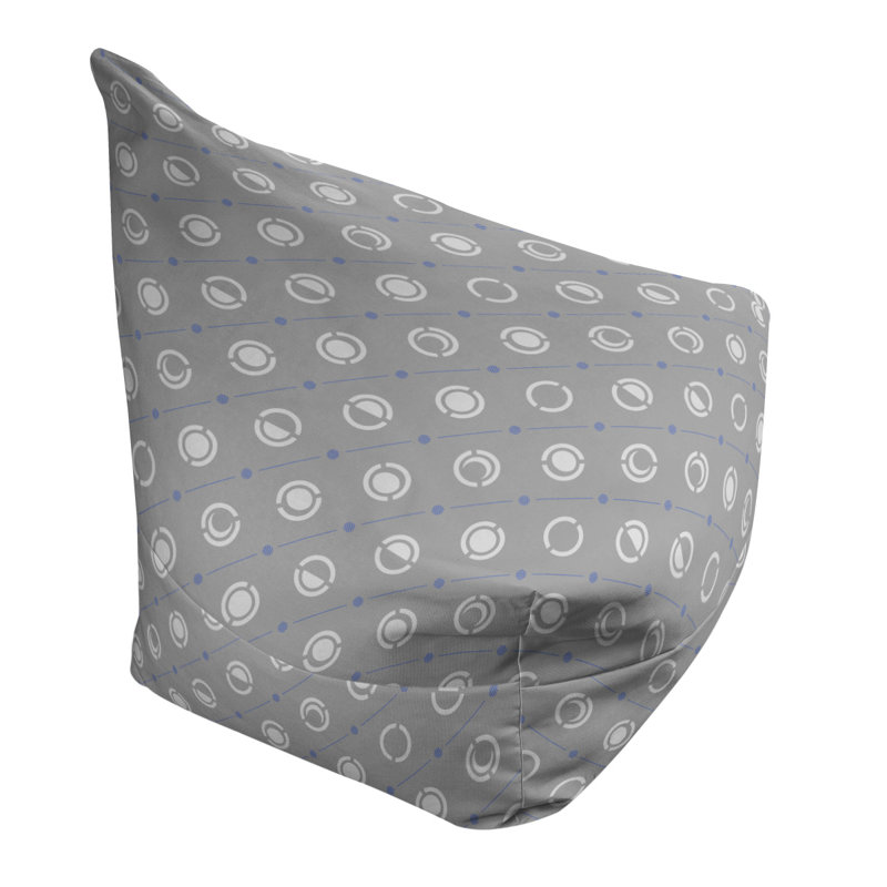 Housse de sac de pois, Décoration bleue / blanc, H 38 po x l 42 po x P 29 po, Bourre en polyester