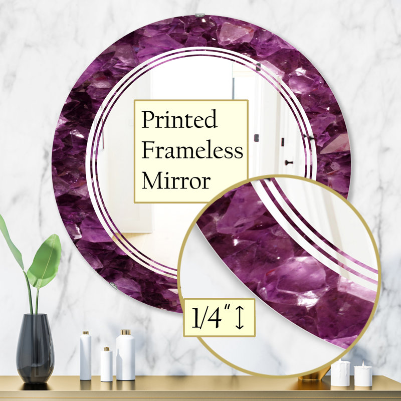 Miroir mural Gems Triple C, H 31,5 po x l po