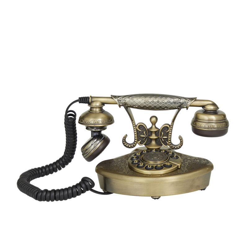 Rotary Dial Corded Telephone