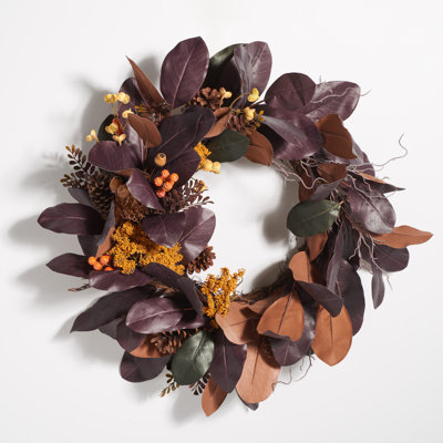 30" Fall PVC & PE Blend Wreath