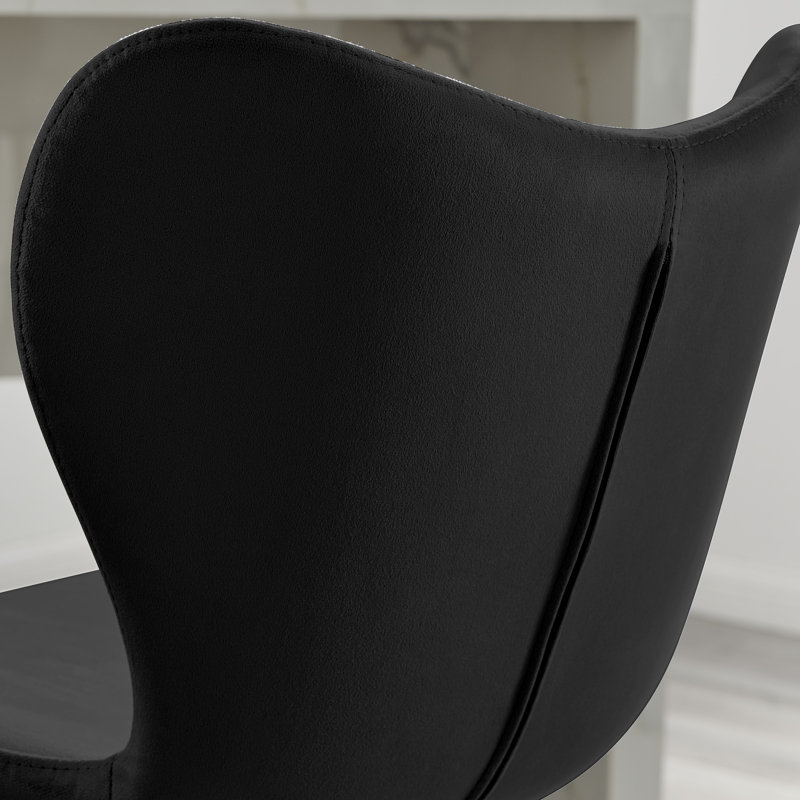 Tabouret de bar Woodcliff, Noir, noir, noir, noir