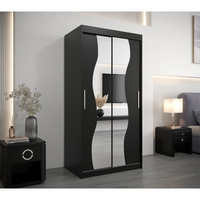 Birecree 2 Door Manufactured Wood Wardrobe