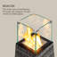 Steel Bio-Ethanol Smokeless Outdoor Fireplace-69312613