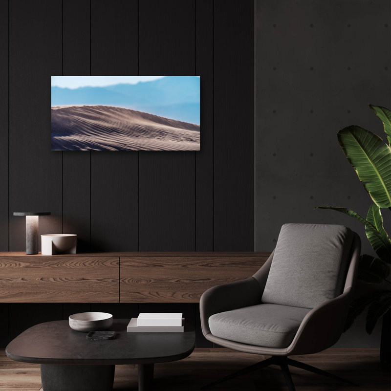  «Sand Dune Spine» par Epic Portfolio, art mural en verre acrylique, 24 po x 12 po, H 12 po x l 24 po