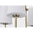 Mantilla 4 - Light Steel Dimmable Chandelier