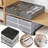 Under Bed Shoe Organizer  5.1 Inches High  Low-profile Fabric Shoe Box With Clear Lid  Foldable Storage Bag   Holds 12 Shoes-1981367933