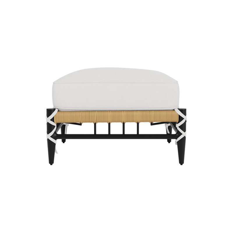 Low Country Outdoor Ottoman, Serena Floral Mist