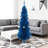 5ft Blue Pencil Christmas Tree-515474895-515474892