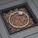 Square Steel Propane Fire Pit Table with Lid