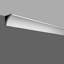 Moulure couronnée en polyuréthane simple 2-3 / 4 po x 2-3 / 8 po x 96 po 48 LF-132214588