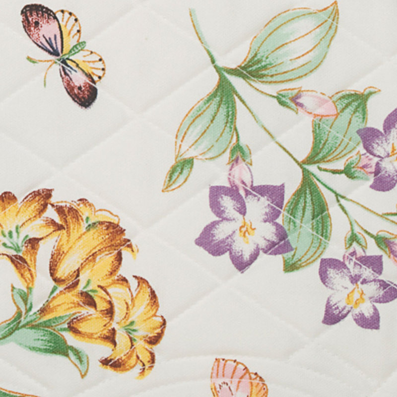  Napperons matelassés 13 po x 18 po Lenox Butterfly Meadow