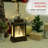 Snowmen with Cardinals Snowglobe with LED and Music
