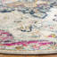 Tapis oriental ivoire / fuchsia Christa-1347282200