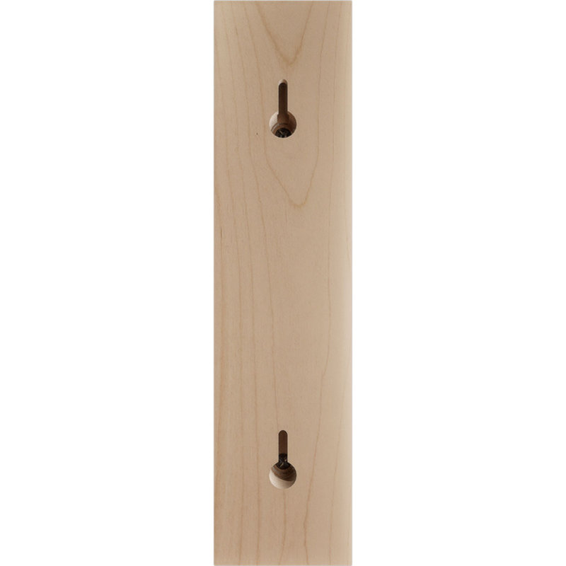 Support en bois Reece, Aulne, 10.25" H x 2.5" W x 10.75" D
