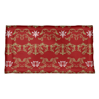 Football Baroque Pattern Pillow Sham