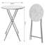 Metal Base Dining Table