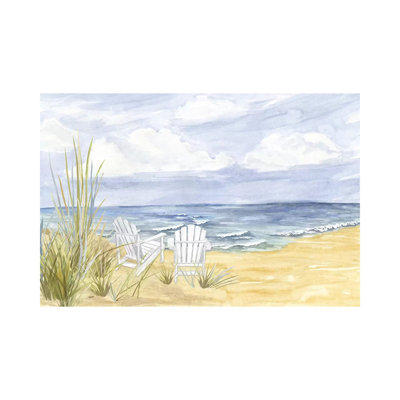 «By the Sea Landscape» par Tara Reed - peinture sur toile tendue