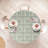 Bungalow Rose Green Fitted Round Tablecloth Diameter Multicolor-405021896