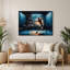 Sports Racquetball Grey Metal Wall Art-268697333