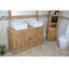 Elder 1230 mm Freestanding Double Vanity with Vessel Ceramic Basin