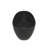 Matte Black 65" Solid Surface Soaking Bathtub, Deep Soak Freestanding Tub