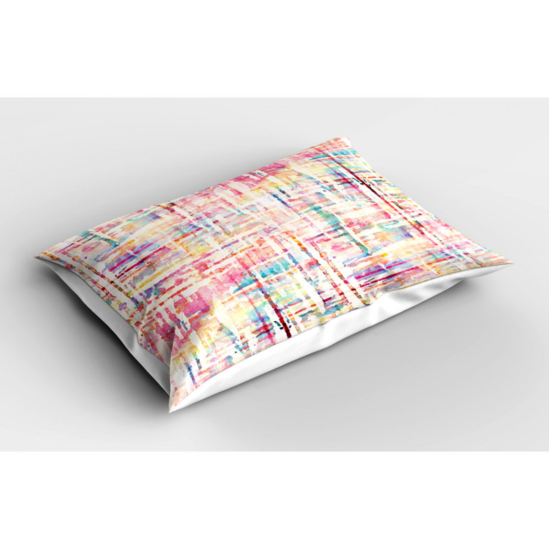 Polyester Abstract Sham Set, Queen
