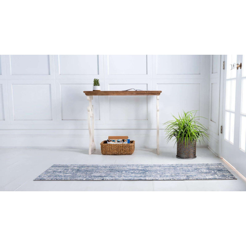 Dunmyer Ikat Indoor Rug, Runner 2'2" x 6'