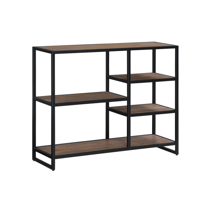 Alvern 180cm H x 83cm W Solid Wood Bookcase