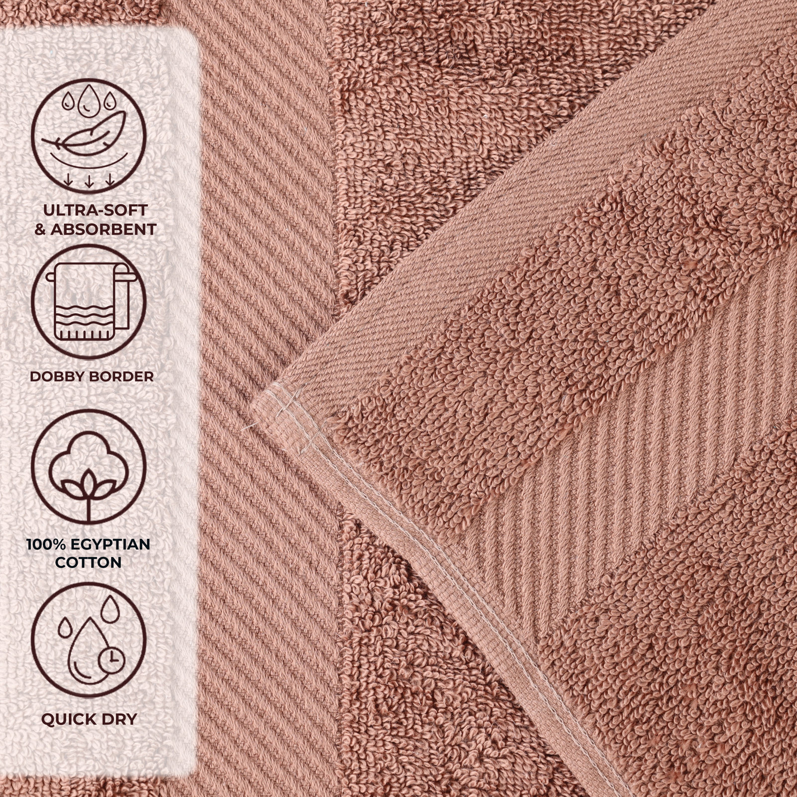 2-Piece Egyptian Cotton Bath Sheet Set, Sedona