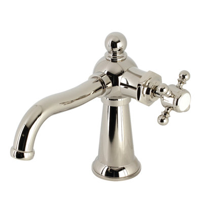 Robinet de salle de bain 1 poignée à fixation sur le comptoir avec poignée escamotable Kingston