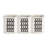 Xiong Stoneware Ceramic Storage Organizer with Geometric Textured Design - Modern Decorative Holder for Home, Kitchen, or Office - Multi-Compartment Container for Stylish Organization-1846214849