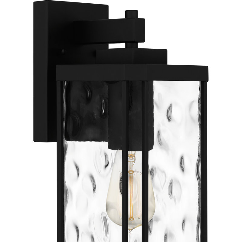 Steel Wall Light, 16.75" H x 6" W x 7.5" D