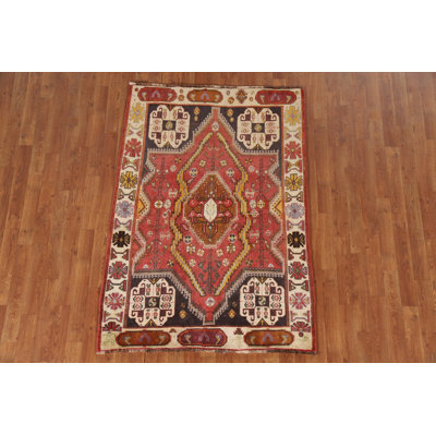 Vegetable Dye Traditional Rug 4x6