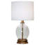 Lampe de table rechargeable en verre Ellery