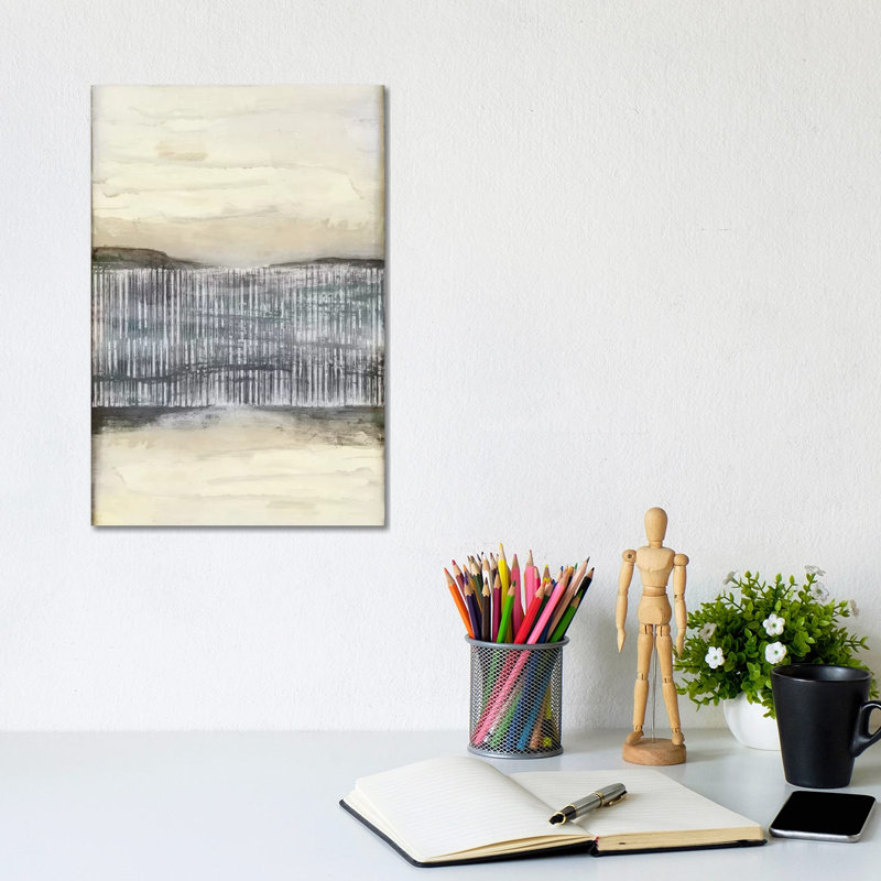 Divided Horizon II by Jennifer Goldberger - Wrapped Canvas Painting, 20.32 cm H x 30.48 cm W