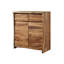 100cm Wide 2 Drawer Solid Wood Highboard