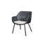 Vibe Lounge Chair - Black/Graphite/Light Brown