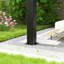 Pergola à persiennes 8640E avec cadre en aluminium 10 x 19 pi et persiennes en acier-963107394
