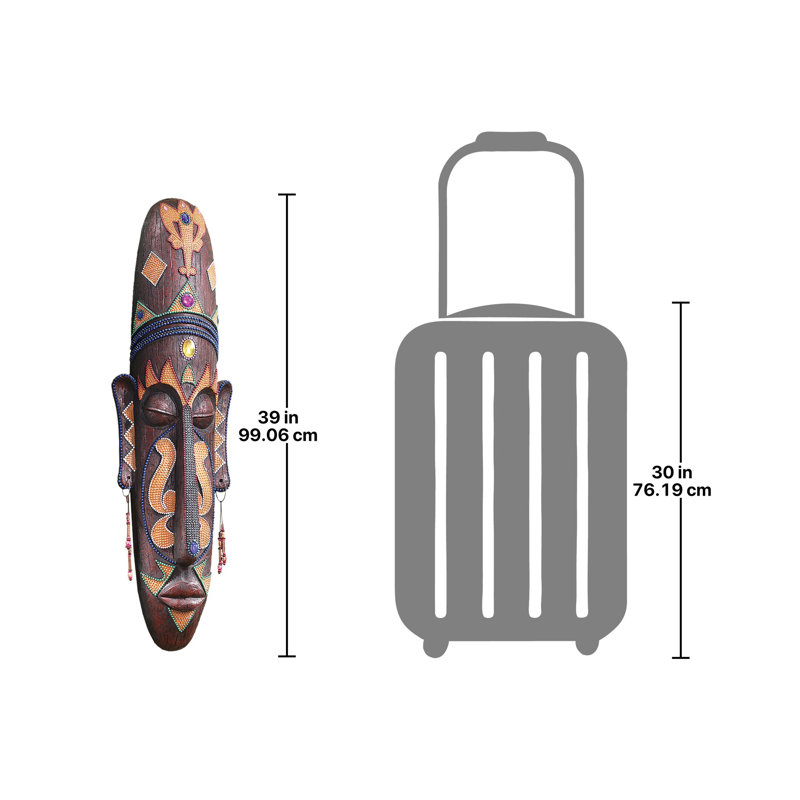 Grand Scale African Tribal Wall Décor