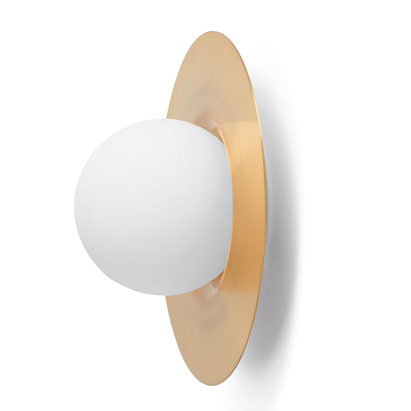 Columbus Flush Mounted Sconce, 50cm H x 50cm W x 25cm D
