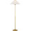Soren 53" Floor Lamp with Silk Pleated Shade