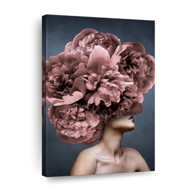 Lady Peony II - reproduction sur toile tendue