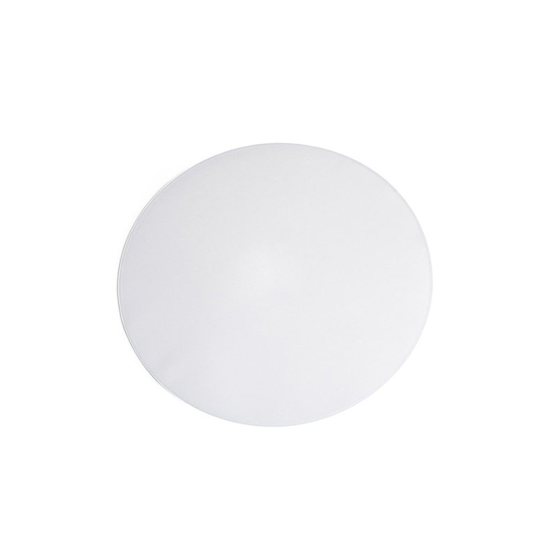 Blender 5 cm H Round Cotton Lamp Shade ( Screw On ) in White