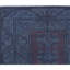 Tapis gris foncé noué à la main de haute qualité